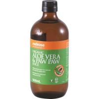 Melrose Organic Aloe Vera & Paw Paw Juice 500ml